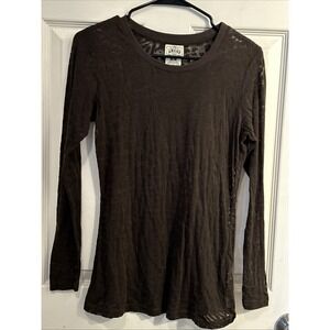 Ariat Women's Long Sleeve Crew Neck Top - Brown